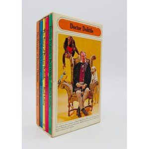 5 Vol Boxed Set Hugh R Lofting THE WORLD OF DOCTOR DOLITTLE Set Movie 1967